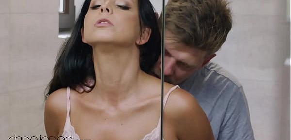  Dane Jones Czech Julia Parker gives hubby a blowjob before romantic sex